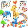 108 Magnetic Cube Building Magnetic Construction Building Blocks with Idea Educational Sensory Toy for School PicassoTiles PMC108 Blocks, 1-Inch