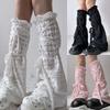 New Summer New Ballet Bow Tie Long Foot Cover Thin Pleated Net Lace Light Girl Lace Cover-up Sun Protection Socks