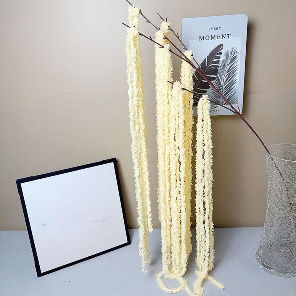 Multicolor Amaranthus Artificial Hanging Plant Ornament Accessories Simulated Amaranthus Caudatus Yarn Photo Props
