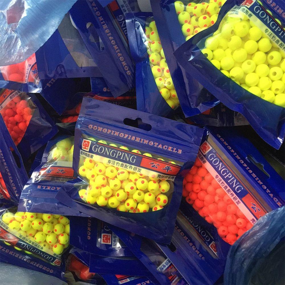50 шт. 6-15 мм Пенопластовые поплавки Шарики Бобы Рыболовные Плавучие Прочные Рыболовные Поплавки Бусины Для Рыбалки на Открытом Воздухе