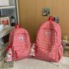Schoolbag Japanese fresh schoolbag female ins bow travel backpack large capacity cute soft cute girl backpack