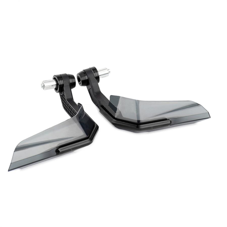 Пара ABS Защита рук мотоцикла Мотор Алюминий Ветрозащитный Пескозащитный 22мм