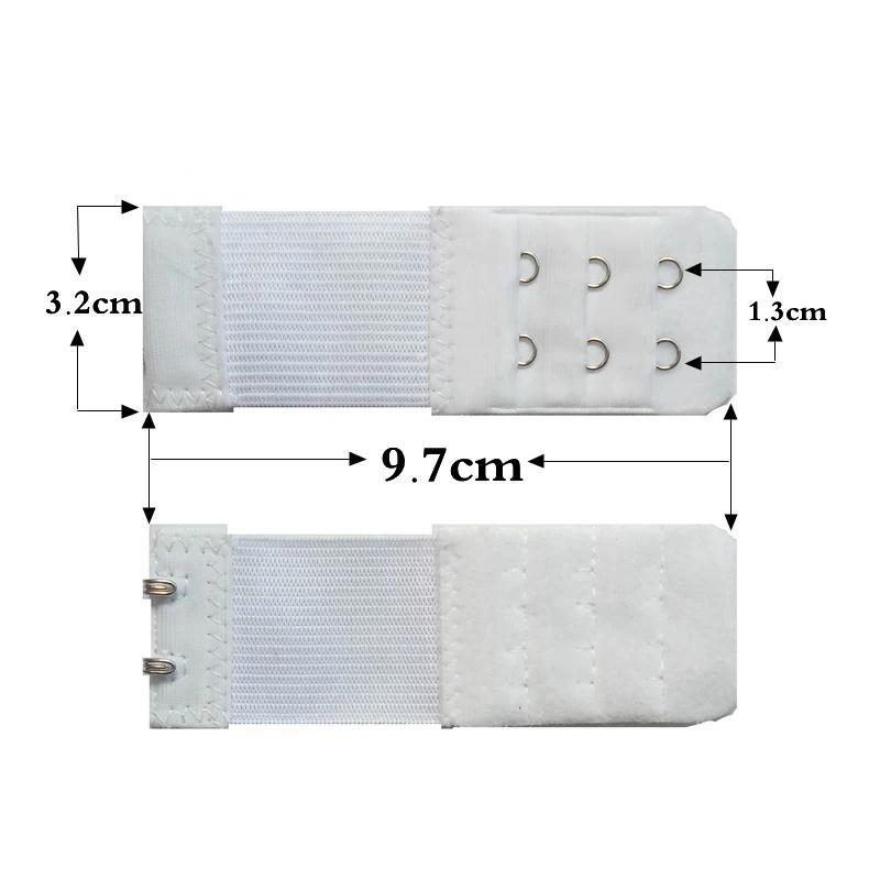 1/10pcs Bra Extender for Women's Elastic Bra Extension Strap Hook Clip Expander Adjustable Belt Buckle Intimates Accessories