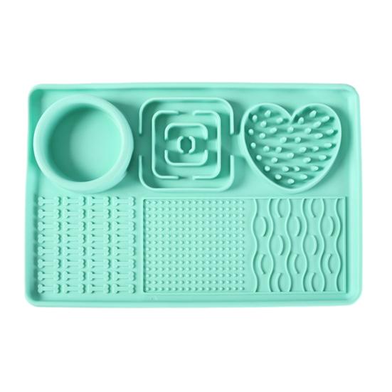 Yousheng Cat Lick Mat Dogs Fun Slow Feeder with Suction Cups Non-Slip Dog Enrichment Treat Mat for Dogs Cats Boredom Relief Mental Stimulation