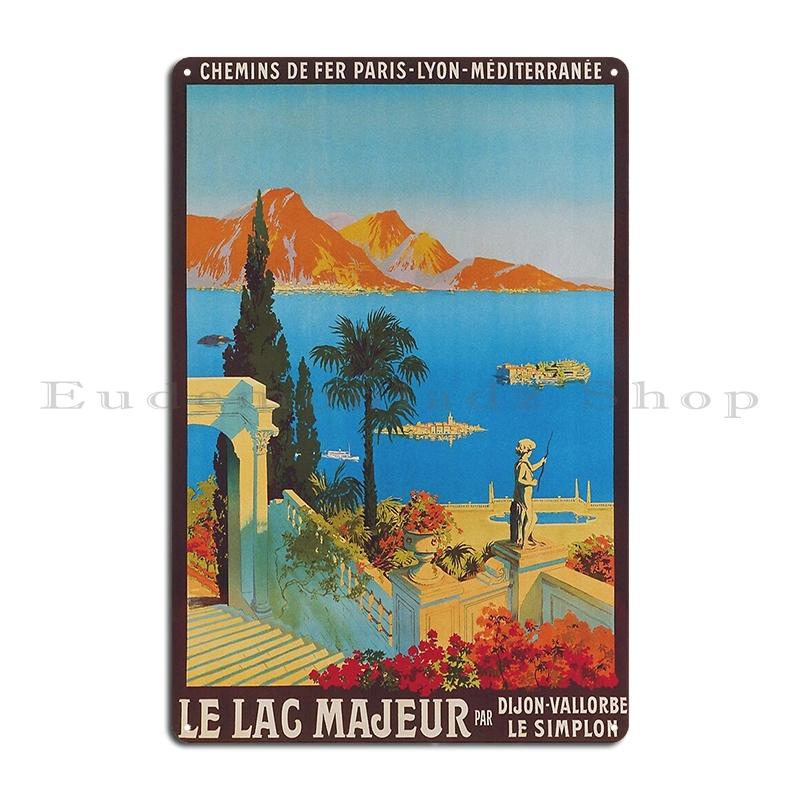 Nordic France Metal Sign Plaques Customize Wall Decor Pub Mural Club St Tropez France Tin Sign Poster