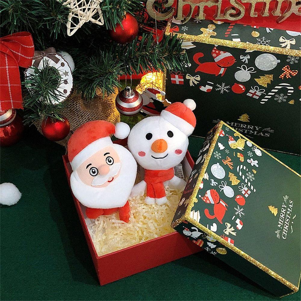 Santa Claus Christmas Slap Bracelets Reindeer Elk Hand Ring Ornaments Clap Circle Toys Kids Toys