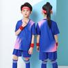 Kids Soccer Jersey Set Boys Short Sleeve Football Uniform Training Match Sportswear Children