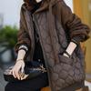 Light Down Cotton Suit Winter Mother Pack Padded Jacket Hooded Loose Cotton Clothes