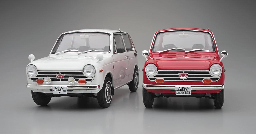 Hasegawa Honda N360 NII Пластиковая модель HC21 1/24