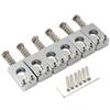 Musiclily Ultra Brass PRS Tremolo Bridge Saddle для Strat Electric Chrome 10,8 мм гитары, (Набор 6)