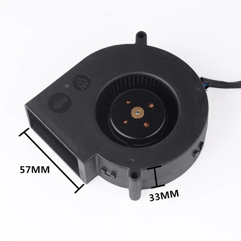 BFB1012UH 9733 12V 6A Высокоточный Вентилятор-турбина Вентилятор 4-проводной PWM Температурное управление Высокоскоростной Вытяжной вентилятор