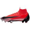 Mercurial Superfly 6 Pro CR7 FG Ярко-малиновые Мужские Бутсы Красный Черный-Хром-Темно-серый AJ3550-600