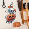 Painted Pumpkin Skull Bedroom Wall Refrigerator Decorative Wall Stickers Self-adhesive
