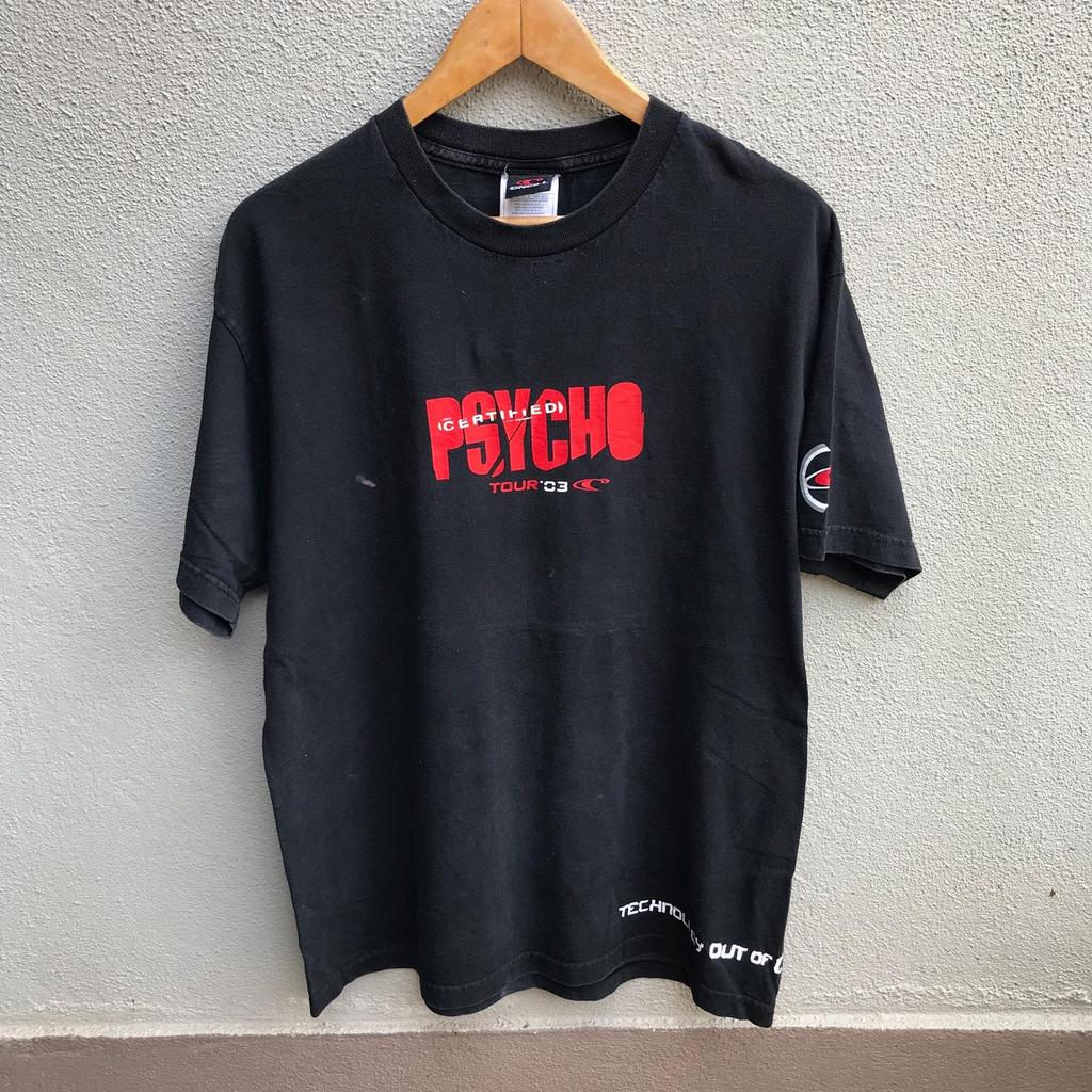 Vintage ONEILL x Psycho tee usa / surf skate / streetwear / Large