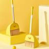 Детский мини-набор для уборки: Трио Веник, Совок и Швабра - Игрушка для подметания