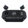 3 Hole Tent Plug Voltmeter, Car USB Charger, Universal, 12V, 24V, Car Lighter Power Adapter, Accessories