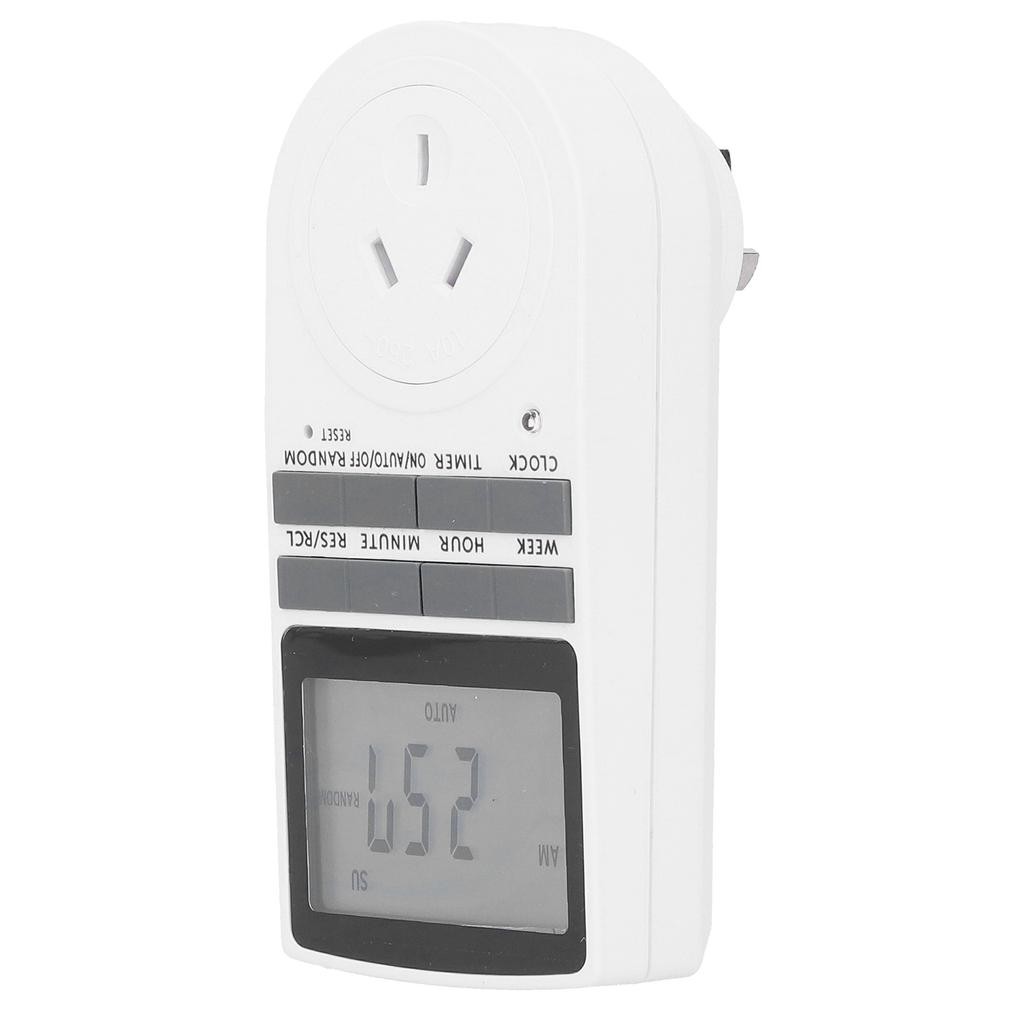 LCD Digital Timer Socket Programmable Timer Swtich for Lights Electrical Outlets