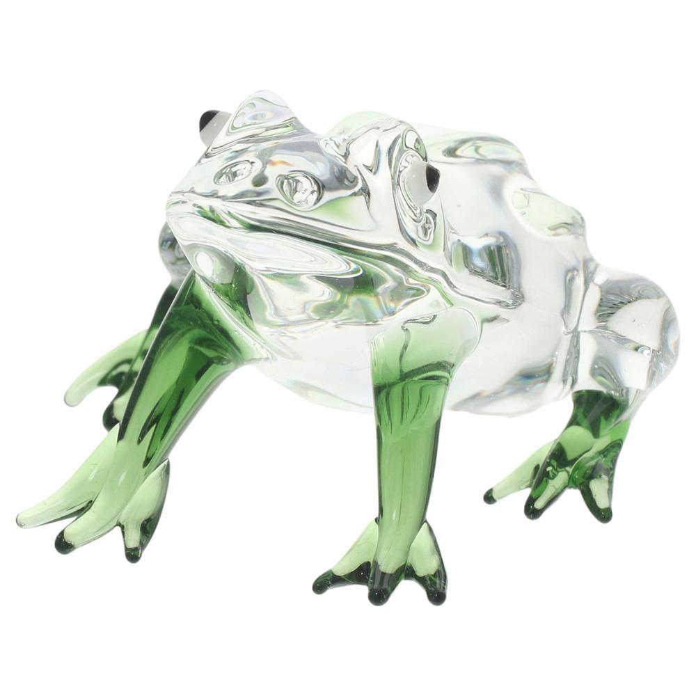 Лягушка Кристалл Лягушка Орнамент Кристалл Красивый Стеклянный Орнамент Модное Домашнее Украшение Украшения Дома