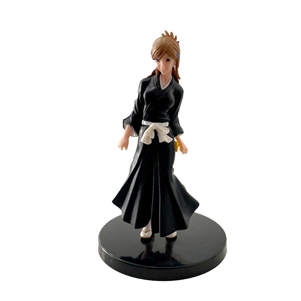 1 шт. Аниме BLEACH Фигурки Действия Куросаки Ичиго Кучики Бьякуя Иноуэ Орихиме Урахара Киске ПВХ Модель Коллекция Подарок Ребенку Игрушка