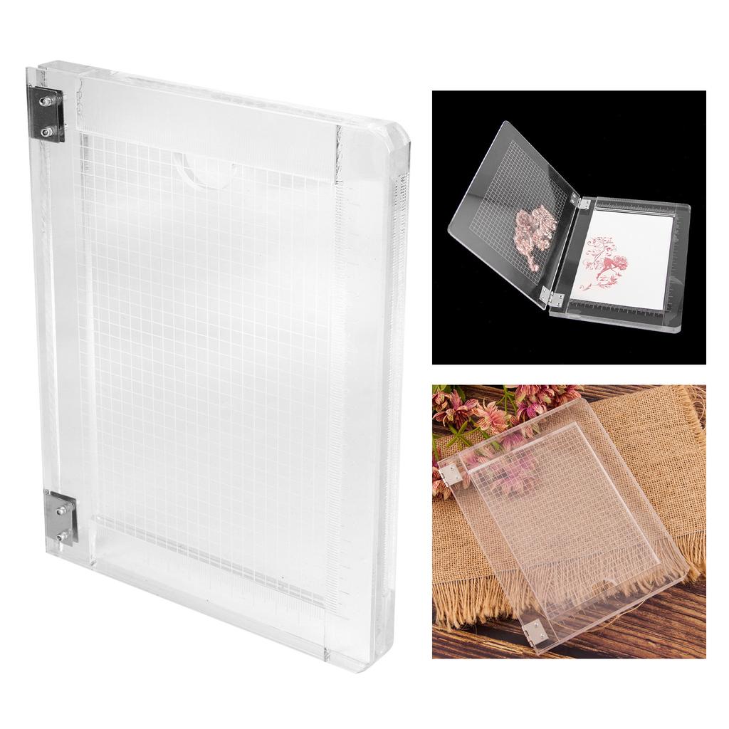 Stamp Platform Positioning Tool  Hand Made Card Transparent Stamping Template