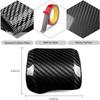 Jogon Genuine Carbon Fiber Gear Shift Knob Trim for Ford F150 Raptor Tremor Limited Platinum Lariat King Ranch 2021 2022 2023 2024 2025, Gear Shift