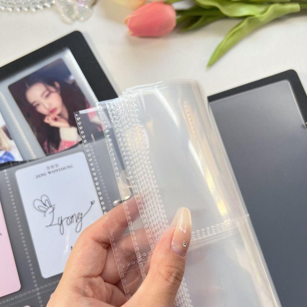 Four-box Grid Photocard Collecting A5 Photocard Binder Binder Photo Cards Collect Your Memories