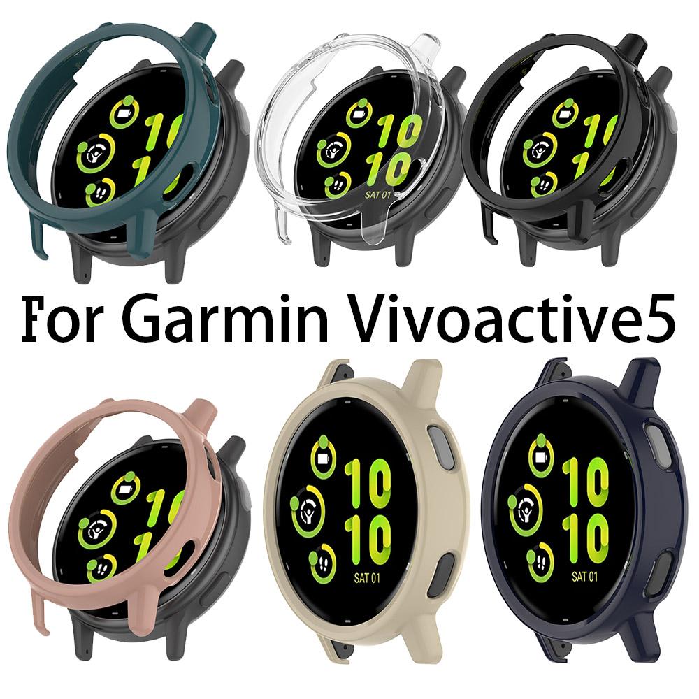 Полый защитный чехол из ПК для смарт-часов Garmin Vivoactive 5, рамка, жесткая крышка для Garmin vivoactive5, защитная оболочка, бампер