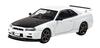 CARNEL Nissan Skyline Vspec II N1 2000 White Finished Product CN430001 1/43 GT-R (BNR34)