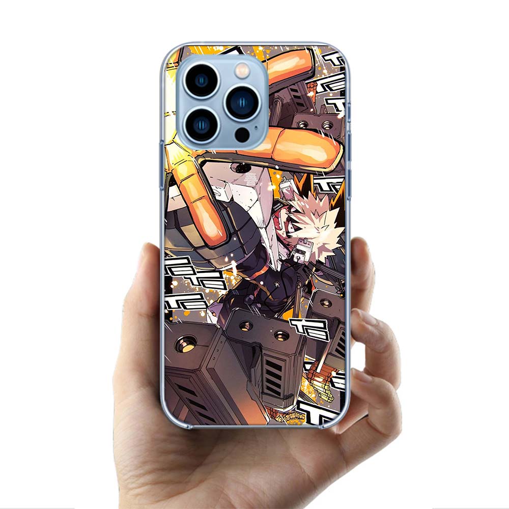 My Hero Bakugou Katsuki Cases Phone Case For Iphone 17E 16E 17 Air 16 Pro Max 15 Pro 14 Plus 11 13 12 Mini Cover Cases Compatibl