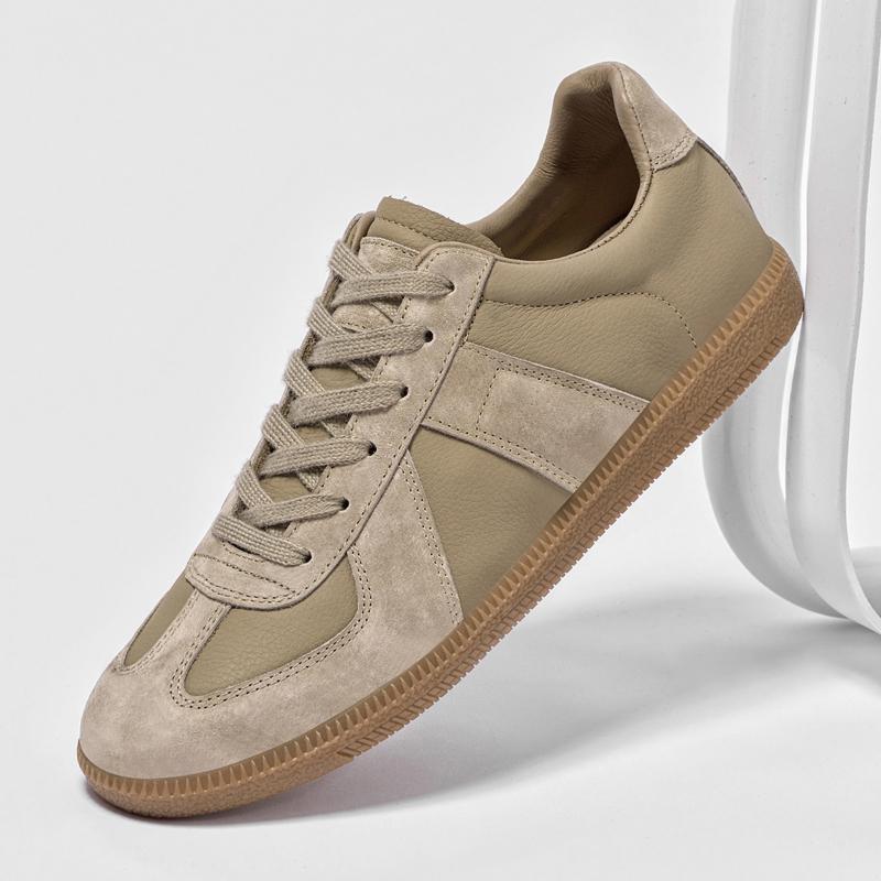 Four Seasons Genuine Leather Vulcanize Walking Shoes All-match Male Tenis Masculino Sneakers Classic Trendy Mens Casual Shoes