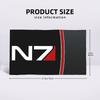 N7 Mass effect emblem Soft Face Towel Quick Dry Pool Bath Cotton Towels Breathable