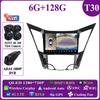 Android 16 pour Hyundai Sonata 6 YF 2009-2014, autoradio multimédia avec Carplay, GPS, lecteur DVD, caméra de tableau de bord, sans 2DIN