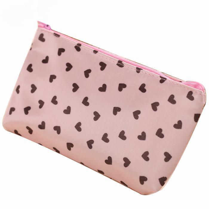 Waterproof Travel Cosmetic Makeup Bag Non-woven Portable  Toiletry Case Wash Pouch Organizer Storage