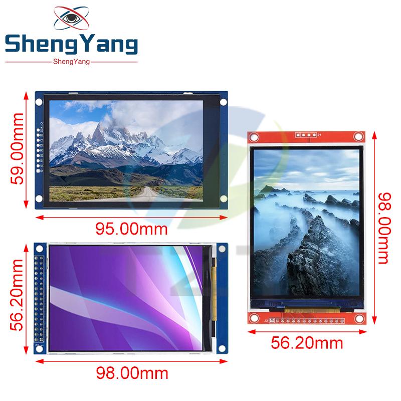 TZT 3,5-дюймовый TFT LCD модуль с сенсорным экраном 3,5 дюйма 480x320 ST7796U ILI9488 LCD дисплей для Arduino UNO MEGA2560 Без сенсора