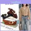 Leather Pu Womens Belt With C Alphabet Buckle Design For Office Casual Wear