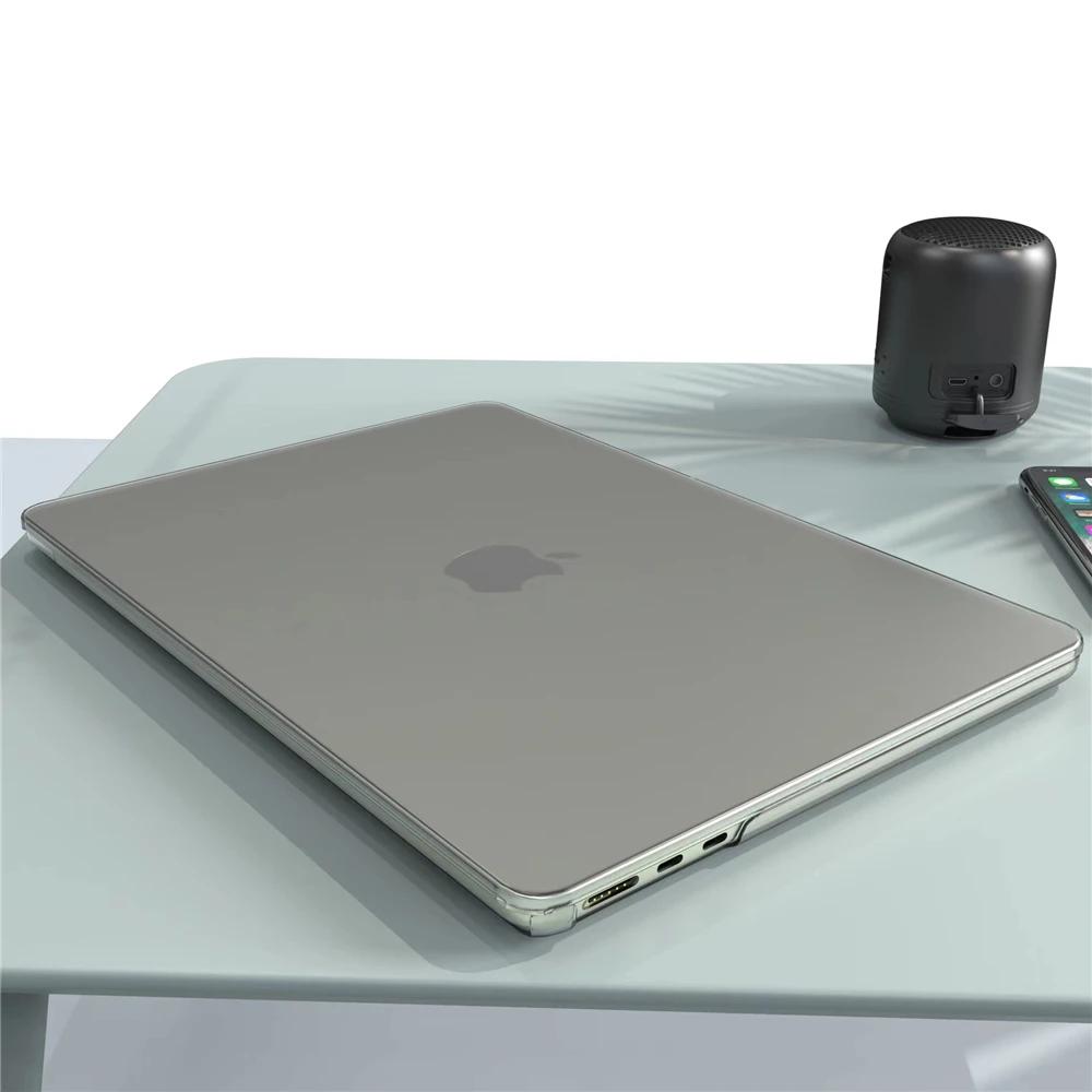 Чехол для ноутбука для MacBook Air 13.6 M4 15 M3 Ультратонкая сменная крышка для Mac Book Pro 13 M1 M2 14 M4 16 Чехол Аксессуары