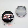 4Pcs 54mm 60mm Car Wheel Center Hub Cap Rim Cover For Ford ST LINE stline Focus 2 3 MK2 MK3 MK1 qv3 Fusion Everest Escape Explorer