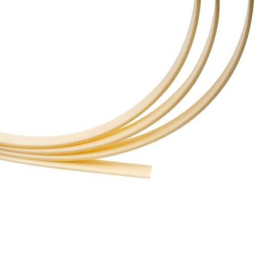 Musiclily Plastic Guitar Binding, 1650x7x1.5mm, Ivory