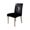 Dust-proof Scary Dining Chair Slipcovers Vintage Spooky Ghost Chair Protector  Halloween Party