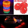 LED Magnetic Circular Emergency Flashing Warning Roadside Safety Light Lamp