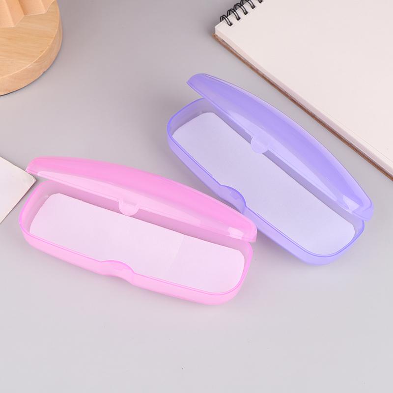 Transparent Glasses Case Frosted Plastic Hard Sunglasses Case For Glasses Protector Box Portable Eyeglasses Case Eyewear Box