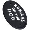 Beware Of Dog Signs Weatherproof & Long Lasting Garden Warn Sign Decorative Warning Sign for Private Property Protection