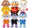 Sega Toys Anpanman Pretty Beans S Plus 6-Piece Plush Toy Set: Anpanman, Shokupanman, Currypanman, Baikinman, Dokin-chan, Kokin-chan