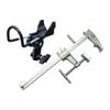 Rod Holder Clamp On Fishing Mount Antiscratch Adjustable Boat Pole F Angler