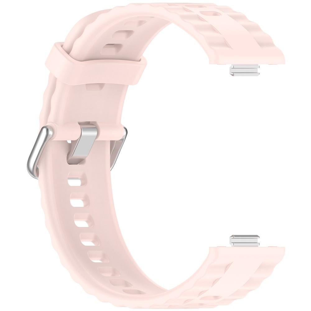 Silicone Strap for Huawei Watch Fit 4 / 4 Pro / 3, Pink