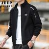 JEEP SPIRIT Men's Casual Stand-Collar Jacket