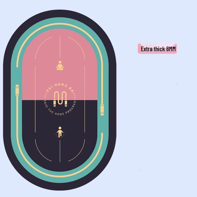 OEING Elliptical Yoga & Fitness Mat