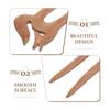 Healvian Wooden U-Shaped Hairpin, Peach Wood Hair Stick, Women's Hair Accessories for Graduation, Wedding, Parties, Classic Vintage Style