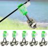 Fishing Accessories Bite Lure Tips Fishing Rod Bell Fishing Bite Alarms Rod Clamp Twin Bell Rings