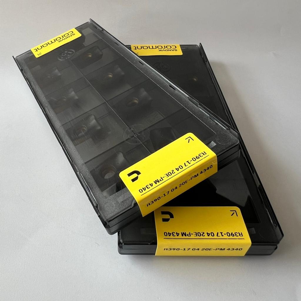 SANDVIK / R390-170420E-PM 4340 / Original Swedish hard alloy blade 10 Pcs